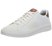 Cole Haan Men's Grand Crosscourt Premier Sneaker, Ivory/White/British Tan, 8.5 Wide