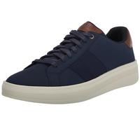 Cole Haan Men's Grand Crosscourt Premier Sneaker, Marine Blue/Woodbury/Ivory, 12 Wide