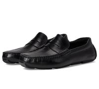 Cole Haan Men's Grand Laser Penny Driver Driving Style Loafer, Schwarz/Schwarz, 12 Wide