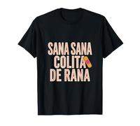 Colita De Rana Lustiger spanischer Kinderreim Latino Kunst T-Shirt