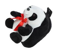 COLLBATH 1 Stück Chic Panda Rucksack für Kreative Schulranzen mit Großer Kapazität Verstellbaren Trägern Reißverschlussfach Schule Ausflüge