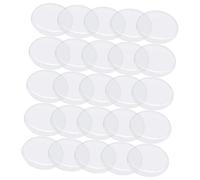COLLBATH 25-teilige Zifferblattabdeckungen Aus Acryl Schutz Für Uhrenzeiger Und Zifferblatt Kratzfest Und Stoßsicher Geeignet Für Markenuhren
