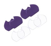 COLLBATH 4 Paar Mittelfußpolster Gel Einlegesohlen für Damen Rutschfeste Vorfußpolster für Hohe Absätze Verschleißfest Atmungsaktiv Wiederverwendbar Komfortable Schuhpolster