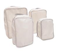 COLLBATH 4stücke Kompressions-packwürfel für Reisen Reise-Organizer Leicht und Vielseitig Einsetzbar für Koffer Hygieneartikel und Elektronik