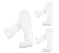 COLLBATH Aufblasbare Stiefelstütze 32cm aus Robustem PVC 5 Paar Schuhspanner für Lange Damenschuhe Leicht zu Reinigen Geeignet für Haushalt und Reise