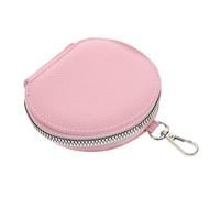 COLLBATH Kreisförmiger Münzbeutel mit Reißverschluss Tragbares Kompaktes Design für Münzen Schlüssel Kleine Gegenstände für Teenager Frauen Praktisch