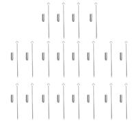 COLLBATH Kupfer Broschennadeln Lang 50mm Sicherheitsnadeln Selbstgemacht Schmuck Zubehör für Damen Herren Kleidung Revers Accessoires