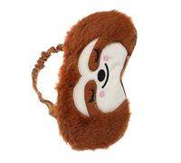 COLLBATH Schlafaugenmaske Aus Weichem Plüsch Tier-schlafmaske Mit Cartoon-design Verdunkelungsmaske Zum Schlafen Augenbinde Für Reisen Und Nickerchen Verstellbares Gummiband Für