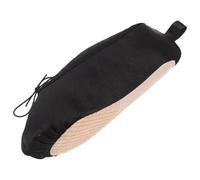 COLLBATH Schwarze Ballettschuh Kosmetiktasche für Damen Kleine Reise Aufbewahrungstasche mit Reißverschluss Kompakte Schminktasche für Tanzutensilien und Alltag