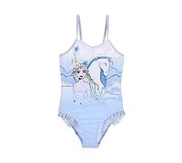 Collection Frozen Mädchen Kollektion Frozen Badeanzug, blau, 4 Jahre
