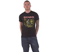 Iron Maiden Herren T-Shirt Piece of Mind Schwarz, Größe S