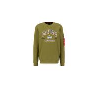 College Camo Sweatshirt L
