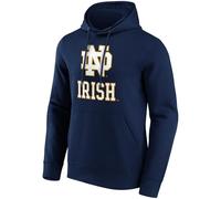 College Football Notre Dame Fighting Hoodie Kapuzenpullover Sweatshirt ** Irish Primary Logo ** Navy (as3, Alpha, l, Regular, Regular)