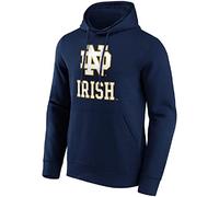 College Football Notre Dame Fighting Hoodie Kapuzenpullover Sweatshirt ** Irish Primary Logo ** Navy (as3, Alpha, x_l, Regular, Regular)