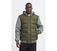 Collegejacke BLEND "BHErnie", Herren, Gr. L, forest night, Steppware, 100% Polyester, unifarben, Basic, normal normal, Rundhals, Rippbündchen, Jacken Collegejacke, Lässige Stepp-Collegejacke (60574506