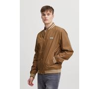 Collegejacke BLEND "BHOuterwear", Herren, Gr. S, otter, 100% Nylon, unifarben, regular fit normal, ohne Ausschnitt, eingesetzt Rippbündchen, Jacken Collegejacke, Klassische Übergangsjacke (60578910-S)