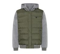 Collegejacke BLEND "Collegejacke BHERNIE", Herren, Gr. L, grün (forest night), Obermaterial: 100% Polyester PES., Jacken Collegejacke (37683305-L) forest night