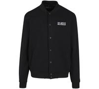 Mister Tee Jacke Los Angeles Emb Heavy Tonal College Jacket MT3918 Black-XL