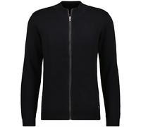 Collegejacke RAGMAN, Herren, Gr. XL (52/54), schwarz, 95% Baumwolle 5% Kaschmir, Jacken Collegejacke (21039565-XL) schwarz
