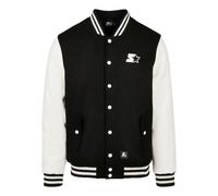 Starter Black Label Jacke Starter College Jacket Black/White-XXL
