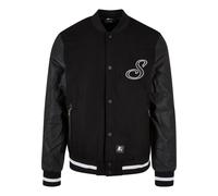 Outdoorjacke STARTER BLACK LABEL "Herren Starter Script College Jacket" Gr. S, schwarz (black) Herren Jacken Outdoorjacken (73570326-S)
