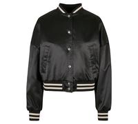 Urban Classics Oversized Satin College Jacke (Herstellerartikelnummer: TB5037-Black_M)