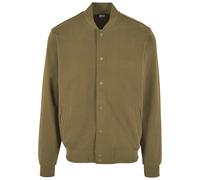 Collegejacke URBAN CLASSICS "Herren Ultra Heavy Solid College Jacket" Gr. S, grün (summerolive) Herren Jacken Übergangsjacken (50848053-S)