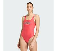 COLLEGIATE BADEANZUG, U-FÖRMIGES RÜCKENDESIGN Semi Lucid Red 46