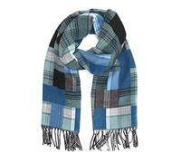 Modeschal "Claire", Damen, blau, Polyacryl, COLLEZIONE ALESSANDRO, kariert, Basic,casual,modisch, Modetücher, in tollen Farbkombinationen (21514823-0) blau