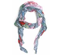 collezione alessandro Italienischer Schal Tessy mit verschiedenen Rosen und Blätter 200cm x 80cm