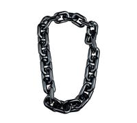 Lange Kette "Catena", Damen, Gr. one size, PTFE-Kunststoff, schwarz, COLLEZIONE ALESSANDRO, Basic, Halsketten, handgefertigte Kette (56600232-0) schwarz