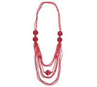 collezione alessandro Lange Kette Laren mit kleinen Glasperlen