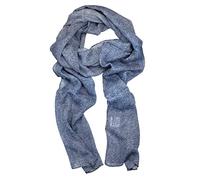 collezione alessandro Schal Jeans aus softem Naturstoff im Jeanslook bedruckt 200cm x 50cm