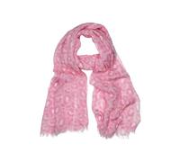 collezione alessandro Schal Pastell-Leo mit pastellfarbigem Leodruck 190cm x 80cm