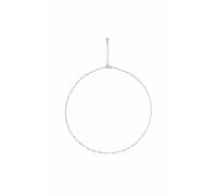 Collier 925/- Sterling Silber Schlangenkette vierseitig diamantiert gedreht rho...