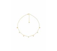 CAÏ Collier »925/- Sterling Silber vergoldet Anhänger Plättchen«, Collier