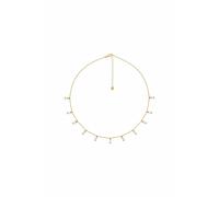 Collier 925/- Sterling Silber vergoldet Anhänger Zirkonia Baguette 4118479663932...