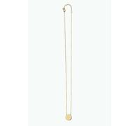 Collier 925/-Sterling Silber vergoldet Plättchen Boho 41184458276958