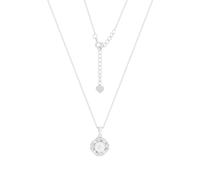Collier aus 925 Silber mit einem Anhänger aus Perle und Zirkonia Golders