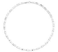 Collier Halskette 925 Silber 154 Zirkonia 45 cm Kette Silberkette
