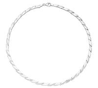Collier Halskette 925 Silber 210 Zirkonia 45 cm Kette