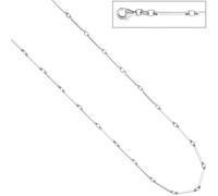 Collier Halskette 925 Sterling Silber 45 cm Kette Silberkette
