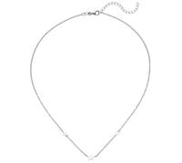 Collier Halskette mit Anhängern Sterne 925 Sterling Silber 43 cm