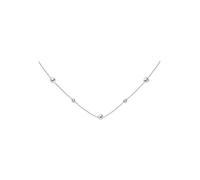 Collier JOBO "Herz Kugel", silber (silber 925), Halsketten, Damen, Silber 925 (Sterlingsilber), L: 45, Collier, 925 Silber 45 cm (19974644-0) silber 925