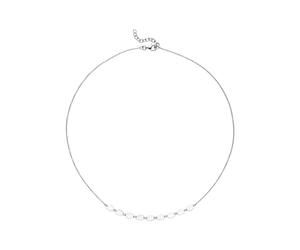 Collier JOBO "Kette Halskette", silber 925, Halsketten, Damen, Silber 925 (Sterlingsilber), L: 45, Collier, 925 Silber rhodiniert 45 cm (39035246-0) silber 925