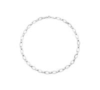 Collier JOBO, silber (silber 925), Halsketten, Damen, Silber 925 (Sterlingsilber), L: 45, Collier, 925 Silber mit 144 Zirkonia 45 cm (71054702-0) silber 925
