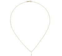 Collier Kette mit Anhänger 375 Gold Gelbgold 42 cm
