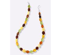 Collier LADY, bunt (silber 925), Halsketten, Damen, 45, Metall, L: 45, Collier (38425858-0) silber 925