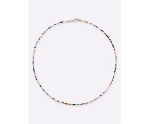Collier LADY, silber (silber 925), Halsketten, Damen, N-Groesse, Glas Silber 925 (Sterlingsilber), Glas, Silber 925 (Sterlingsilber), Collier (49809853-0) silber 925