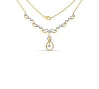 Collier LADY, silber (silber vergoldet 925), Halsketten, Damen, Silber 925 (Sterlingsilber), Collier (12335900-0) silber vergoldet 925